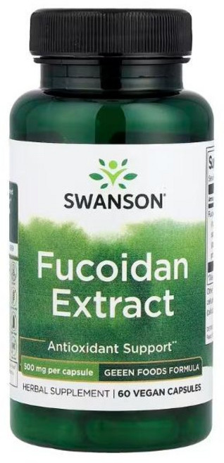 스완슨 미역귀 후코이단 100프로 500mg 60베지캡슐, 1개, 60정