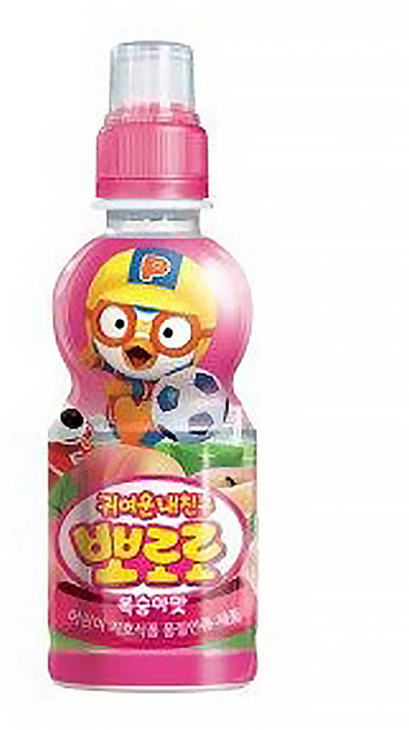 뽀로로 복숭아 235mlx24펫x2박스, 48개, 235ml