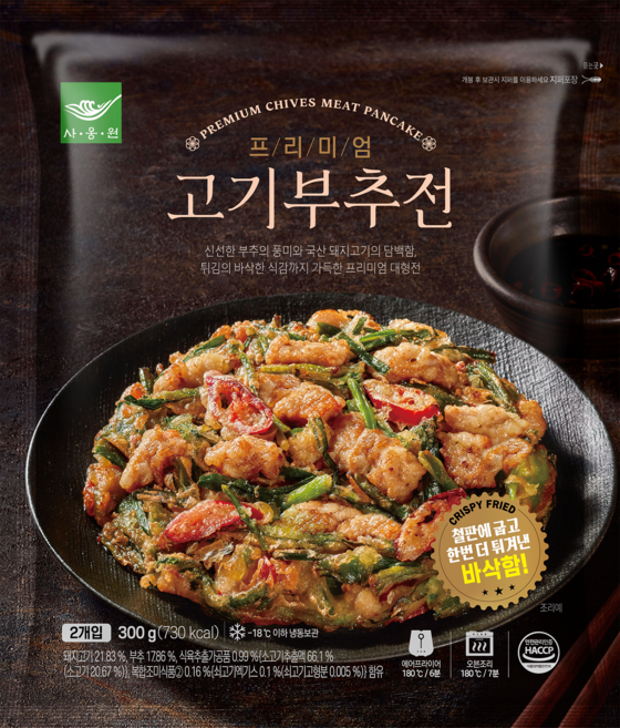 사옹원 프리미엄 고기부추전 300g, 5개