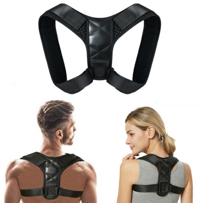 비티즈 자세교정 어깨 밴드 숄더 말린 굽은등 교정기, 1개