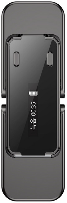 RUN기술 초소형 녹음기 휴대폰으로 바로 확인 USB-C타입, 블랙, 8G