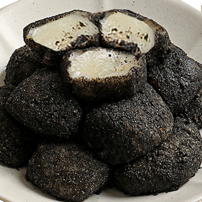 명가삼맥 흑임자인절미 식사대용 고급 간식 당일생산 개별포장 (20개x2세트), 500g, 2박스