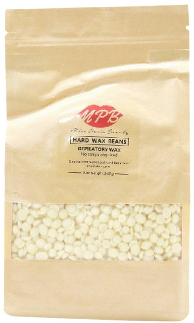 MPB巴黎小姐 牛奶香味熱蠟豆 500g 除毛補充包 適用私密處全身, 1個