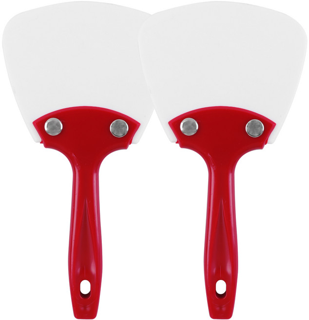 단단하고 힘있는 스패츌러 국산 싹쓸이 알파 주걱 스내지 긁힘없이 깨끗하게 긁는 알뜰주걱, 2개