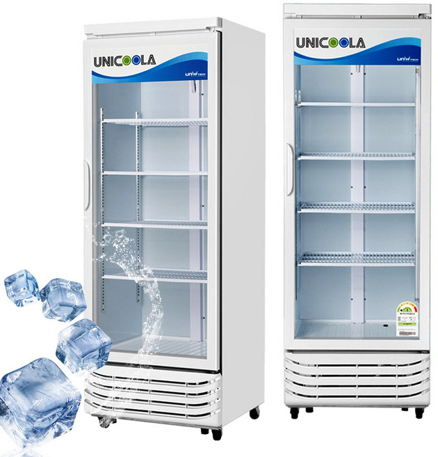 [오케이냉동] 냉장 쇼케이스 업소용 음료수 냉장고 전국직배송설치, UN-400RS 우도어/간냉