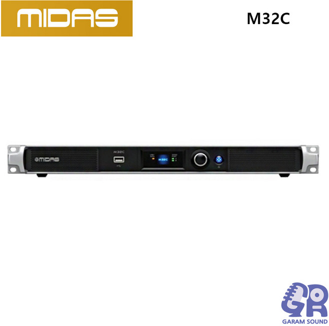 마이다스 M32C 디지털 오디오믹서 콘솔 / 랙 마운트 장착형