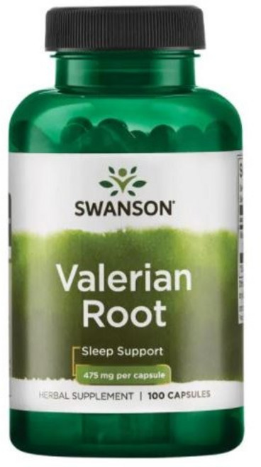 스완슨 발레리안 루트 475mg 캡슐, 100개입, 1개, 100정