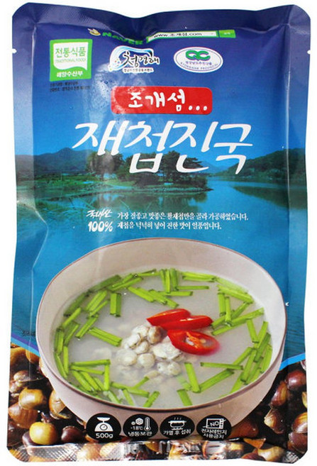 섬진강 재첩국 재첩진국 500g x 5개
