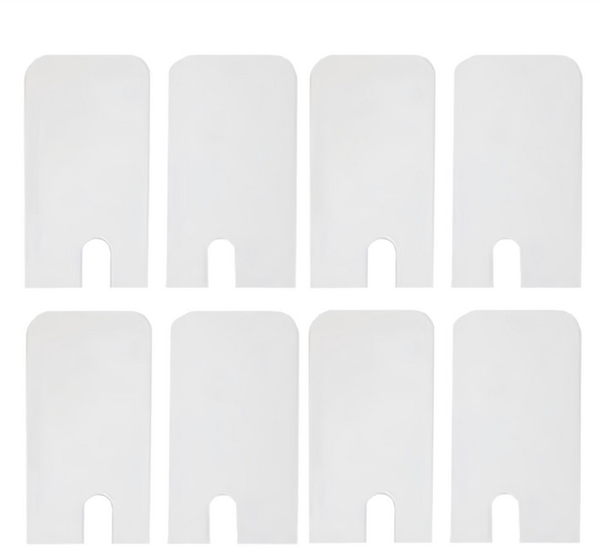 바로문풍지 사계절 틈새막이 풍지판 좌 + 우 세트 5cm x 10cm, 8개