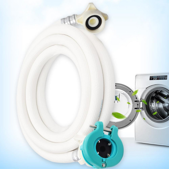 냉온수겸용 PVC 세탁기 호스 7m 연결호스 와이넷 삼성, 1개