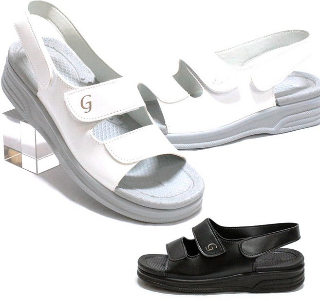 그레미 푹신하고 편안한 간호샌들 반도