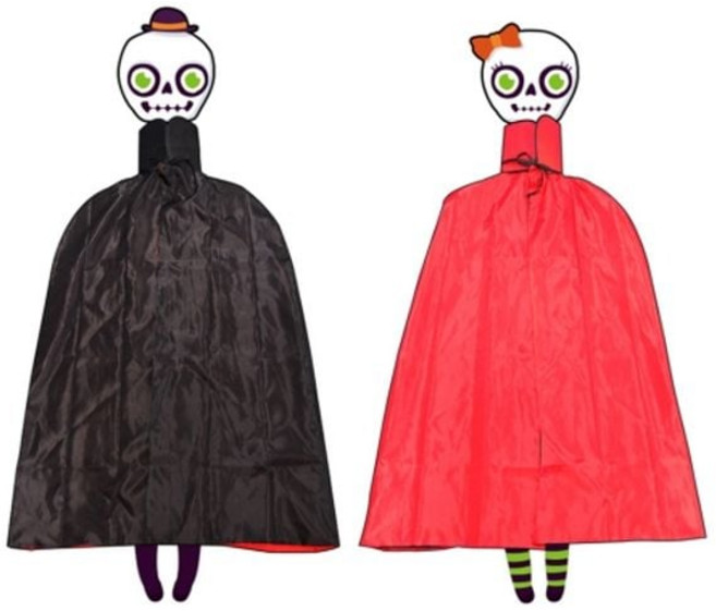 성인망토 대 120cm 이중 파티클럽 (1개) 할로윈
