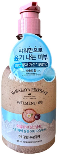 LG생활건강 온더바디 벨먼 사해소금 스크럽 바디클렌저 400ML 6종 택1, 1개