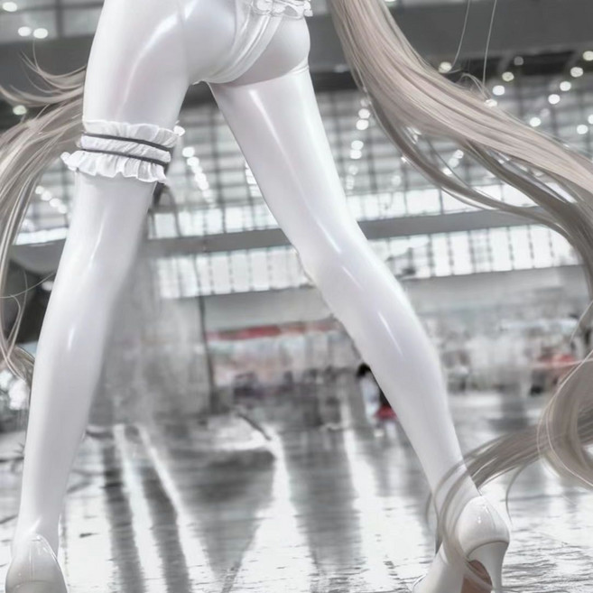 美少女戰士 塑型絲滑防勾絲襪子襪, 1個, 【秘密尤物】雪梨白【天生麗質】80-120斤開檔