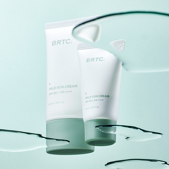 BRTC 마일드 선 크림 50ml +20ml 기획 SPF50+ PA++++ 유통기한: 20261016까지, BRTC 마일드 선 크림 50ml +20ml 기획 SP