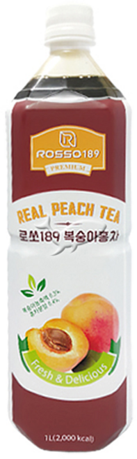 파낙스 로쏘 189 복숭아홍차, 1L, 2개