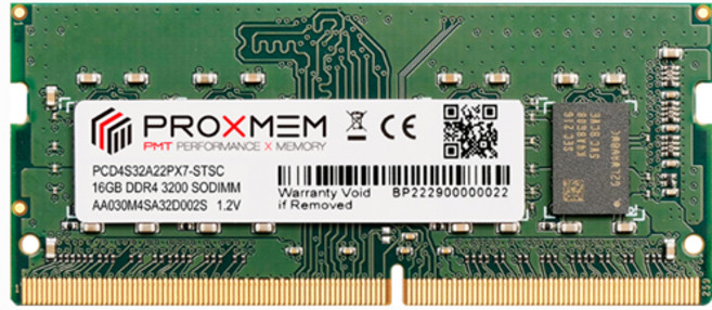 PROXMEM DDR5 3200 筆記型 記憶體 8GB/16GB/32GB, 1個, 3200 1.2V,32GB