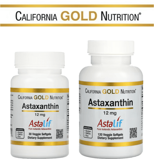 CG 캘리포니아 골드 뉴트리션 아스타잔틴 30캡슐 120캡슐, 30정, 1개