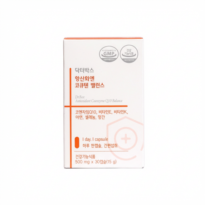 닥터박스 항산화엔 코큐텐 밸런스 (내과 전문의 성분 배합), 1박스, 30정
