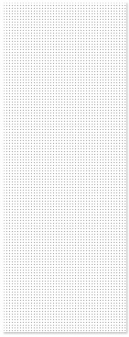 JNCP 타공판 450x1200mm(홀간격10mm), 화이트, 1개