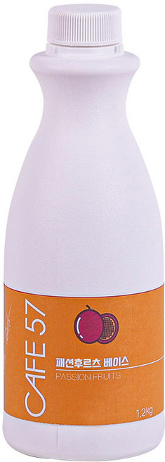 카페57 패션후르츠 베이스, 1.2kg, 1개