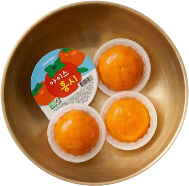 [팔톤상회] 아이스홍시 (개별포장), 25개, 80g