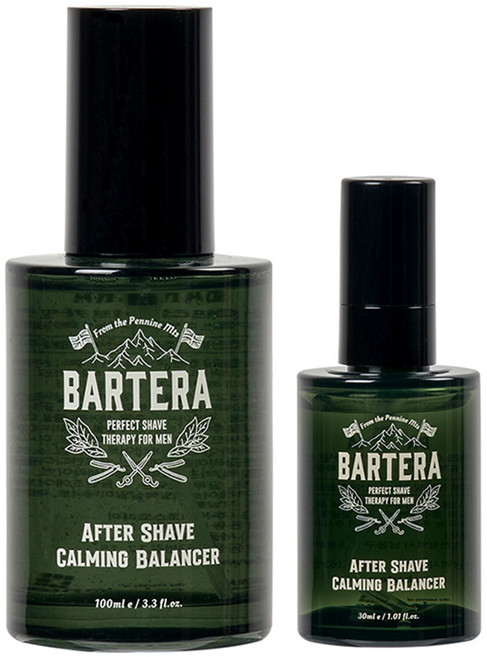 바르테라 애프터 쉐이브 기획세트 100ml+30ml 남자 미스트 피부 진정, 1개, 130ml