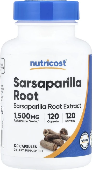 새해 첫좋은선물 Nutricost 사르사 뿌리 캡슐 120정(캡슐 1정당 100mg) 제대로 할인합니다, Nutricost사르사뿌리캡슐120정캡슐1정당100mg, 1개 - 쿠팡