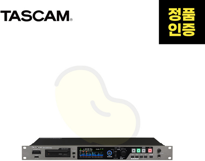 TASCAM(타스캠) DA-6400dp (DA-6400 Dual Power) 프리미엄 SSD 64 멀티트랙 레코더 / 플레이어