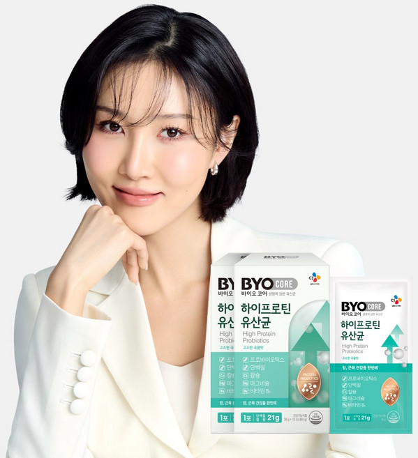 바이오코어 하이프로틴 유산균 고함량 단백질 건강기능식품, 2박스, 380g