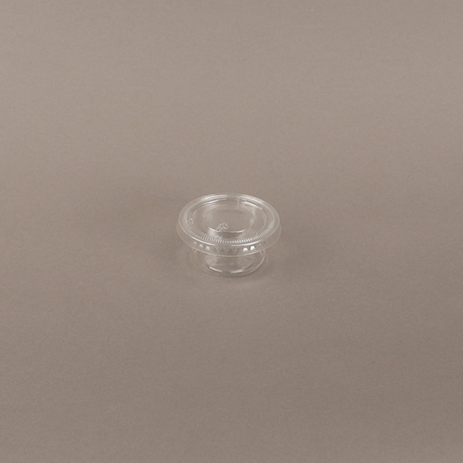 [소량] 투명소스용기 2온스 소스컵 뚜껑포함, 100개세트