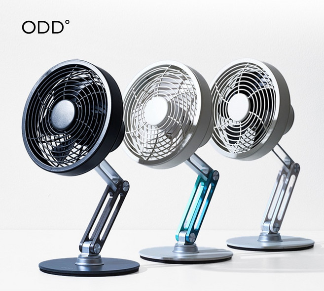 오드앵글 스켈레톤 메탈 탁상용 무선 선풍기 OF500, 아쿠아 그린(OF500XY), 아쿠아그린, OF500XY