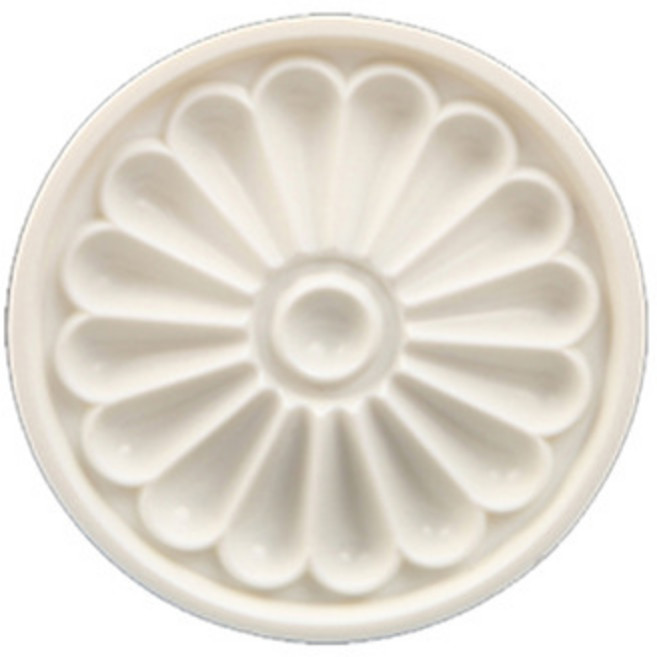 베이킹파티 떡도장 매화 (대형) 매화꽃 무늬 떡살, 1개