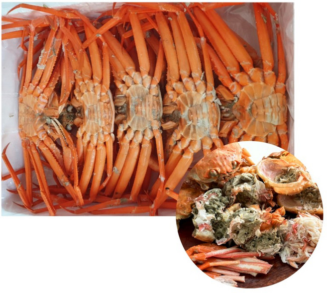 [선주직송] 박달 홍게 수율 90%내외 특A급 당일조업, 1개, 특A급 3kg 9마리~11마리