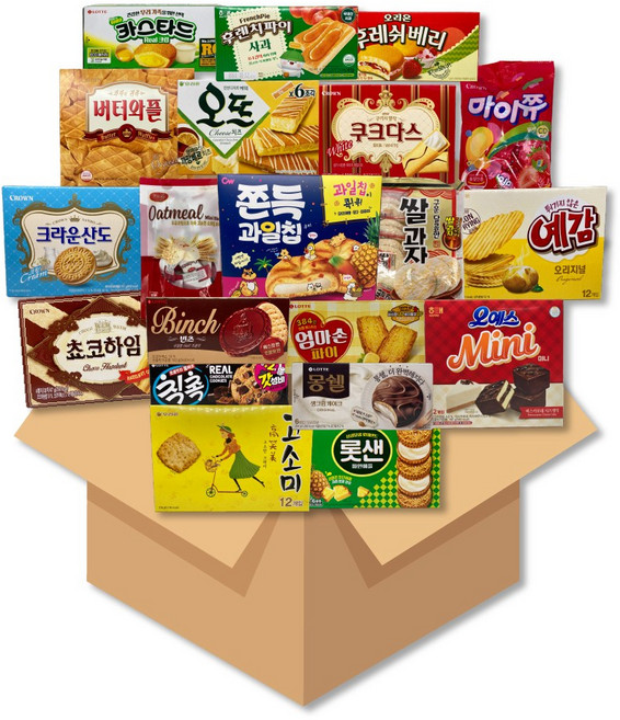 스낵포 복작복작 사무실 간식박스