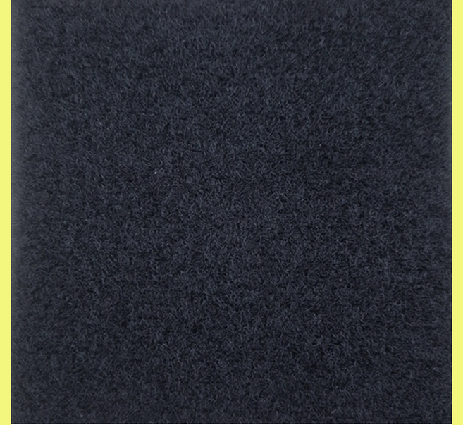 국산 강력접착 네모난 사각벨크로테이프 스티커, 검정색 보들이, 11cm x 11cm, 1개입, 1개