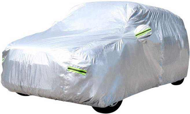 鋁膜汽車罩 防塵 防曬 防雨 汽車防塵套, 1個