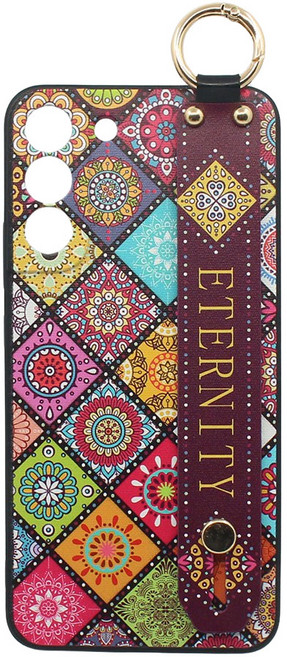 신서엔코 갤럭시 케이스 에스닉 핸드 스트랩 핸드폰케이스