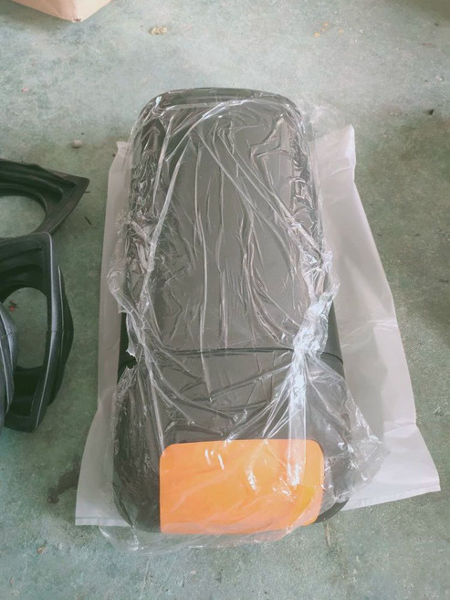 버스 백미러 교체 반사경 부품 방수필름 적용 교체용, 1개, 충격 방지 렌즈 케이스, 기본 색상