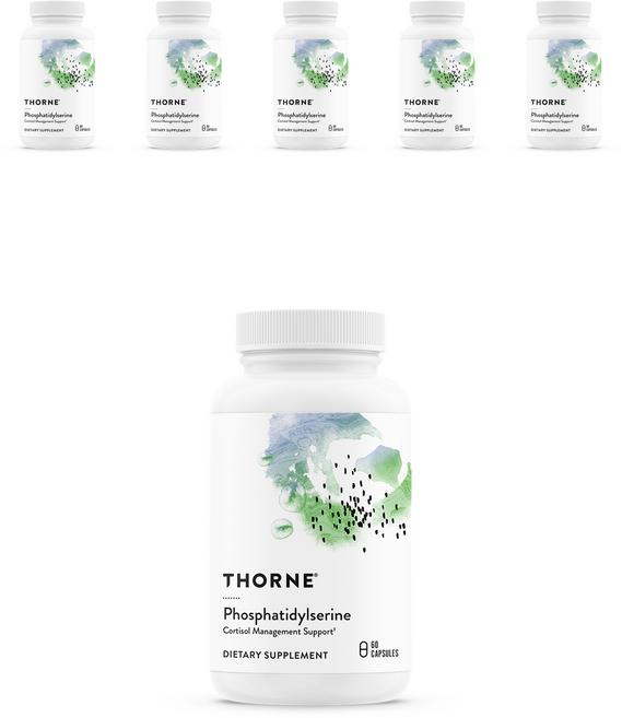 쏜리서치 아이소-포스 포스파티딜세린 캡슐, 60정, 6개