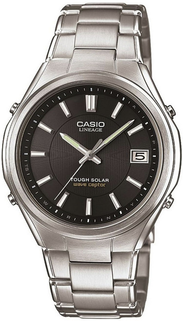 카시오 리니지 웨이브셉터 솔라 남성 메탈 손목시계 LIW-120DEJ-1AJF
