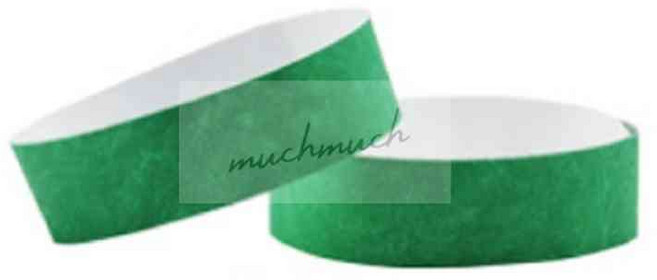 많이04 일회용 팔찌 10PCS 라임그린 종이팔찌