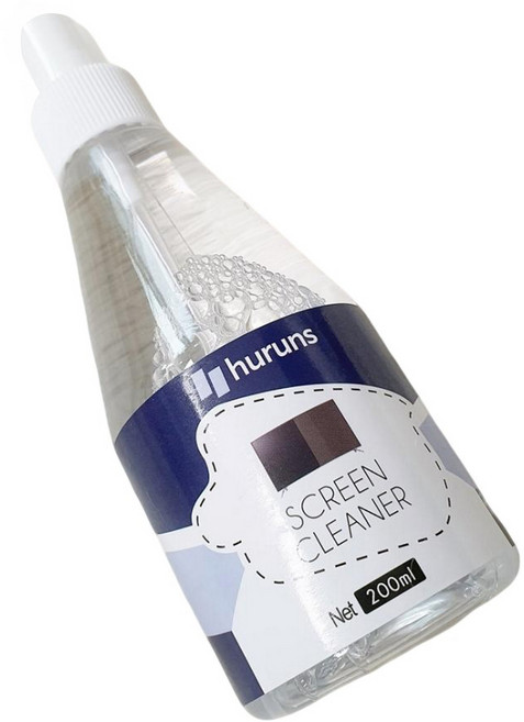 HURUNS 액정 클리너 무알콜 TV 핸드폰 노트북 전자기기 얼룩 제거, 1개