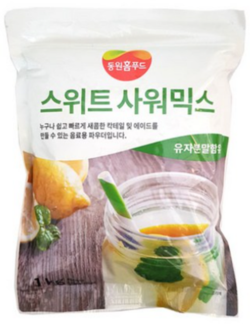 (무)스위트사워믹스(동원 1kg)X5개, 5개, 1kg