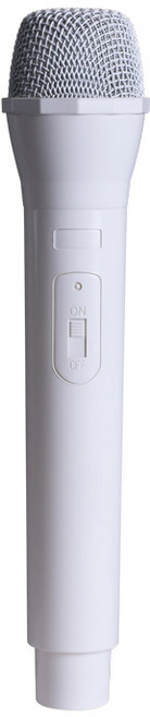 코스프레 파티 소품용 마이크, 1개, 화이트색상