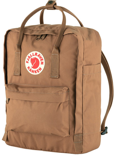 【Fjallraven】Kanken Classic 後背包 小狐狸 北極狐 經典耐用學生背包, 卡其棕