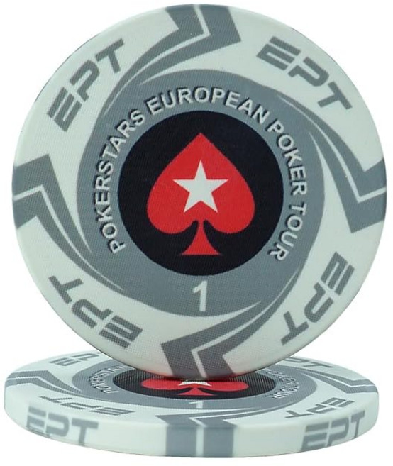 EPT 포커 칩 25장 세트 $1, 상세페이지 참조, 상세페이지 참조