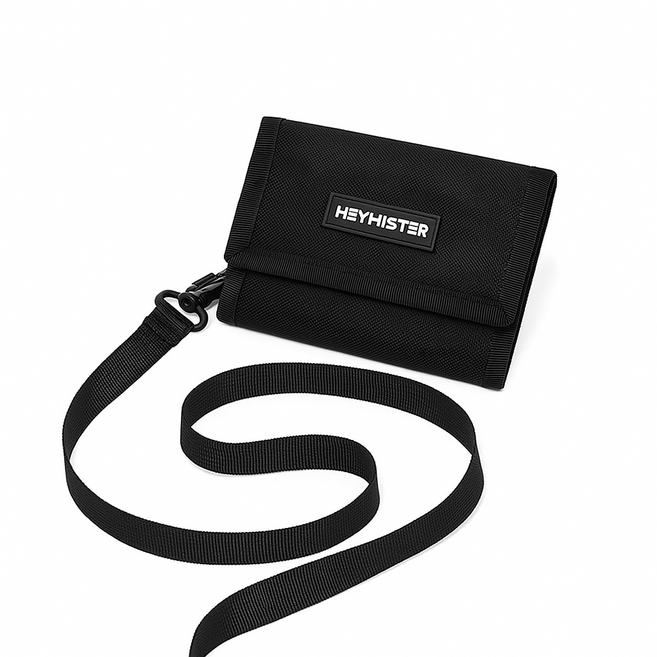 노리공간 목걸이 카드지갑 학생용 교통카드 동전지갑