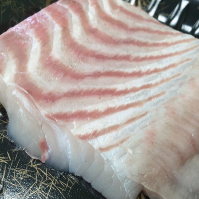 [한정특가] 당일손질 대광어 다시마숙성 광어회 광어 필렛, 1개, 200g - 숙성회