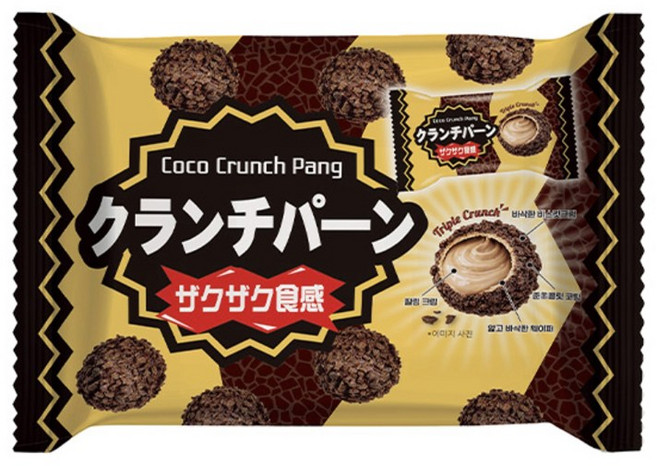 코코 크런치 팡, 6개, 100g